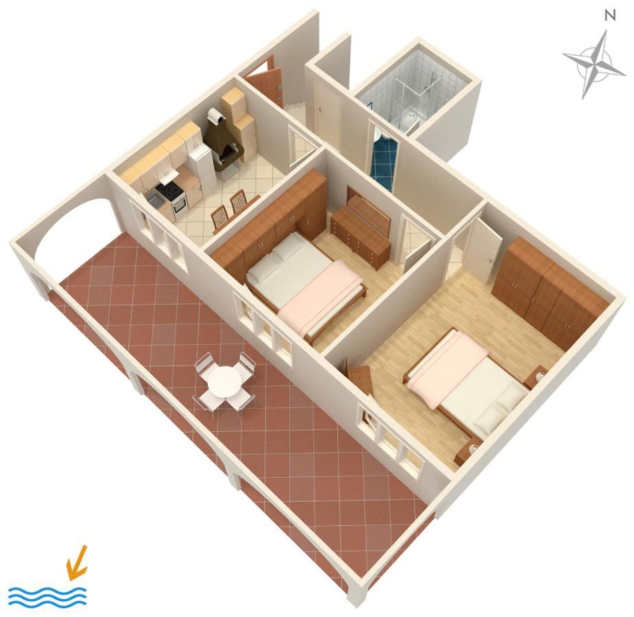 Apartments With A Parking Space Zavalatica, Korcula - 4453 외부 사진